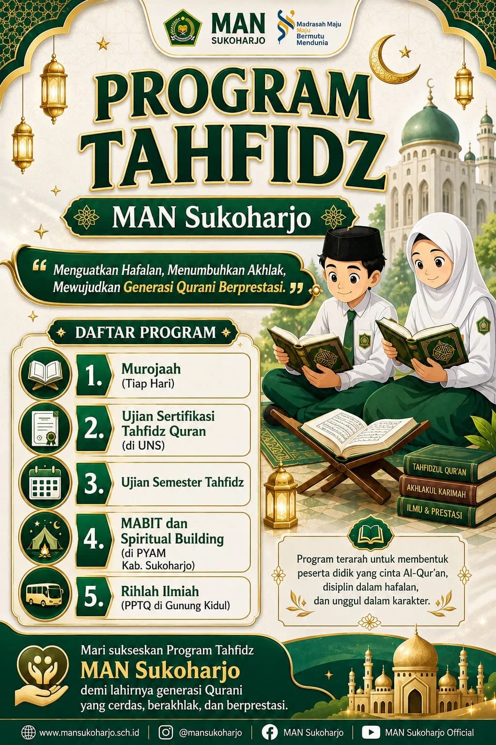 Program Tahfidz MAN Sukoharjo