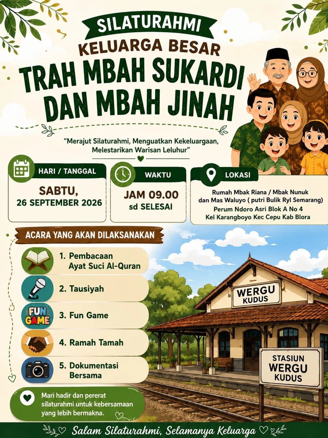 Silaturahmi Keluarga Besar