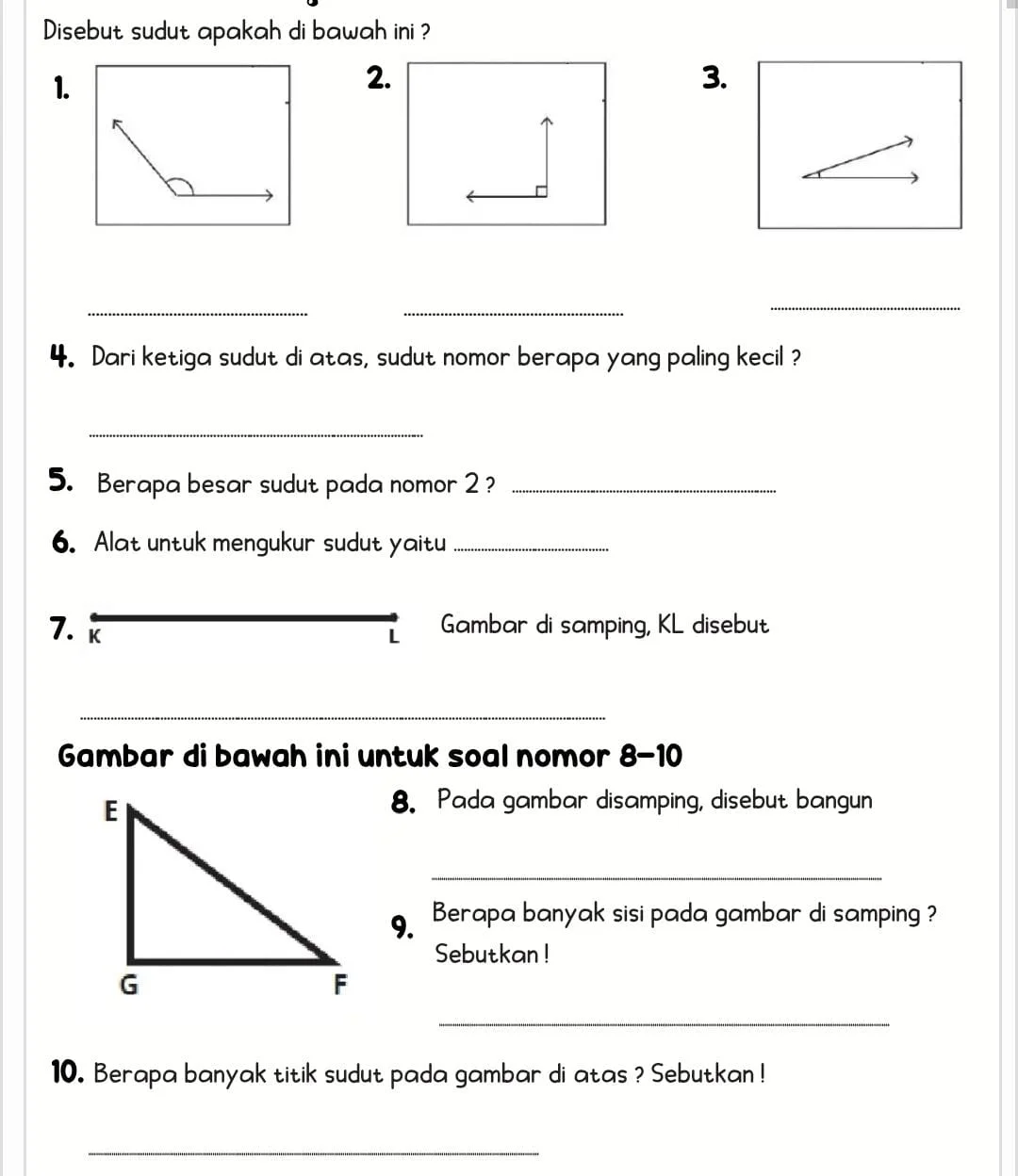 Latihan Konsep Dasar