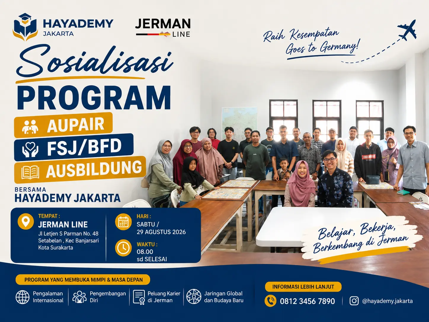 Sosialisasi Program Au Pair Jerman & Karir Global