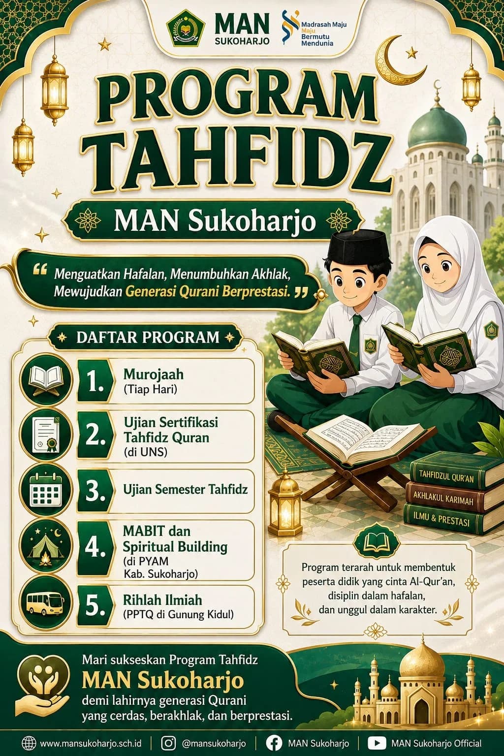 Program Tahfidz MAN Sukoharjo