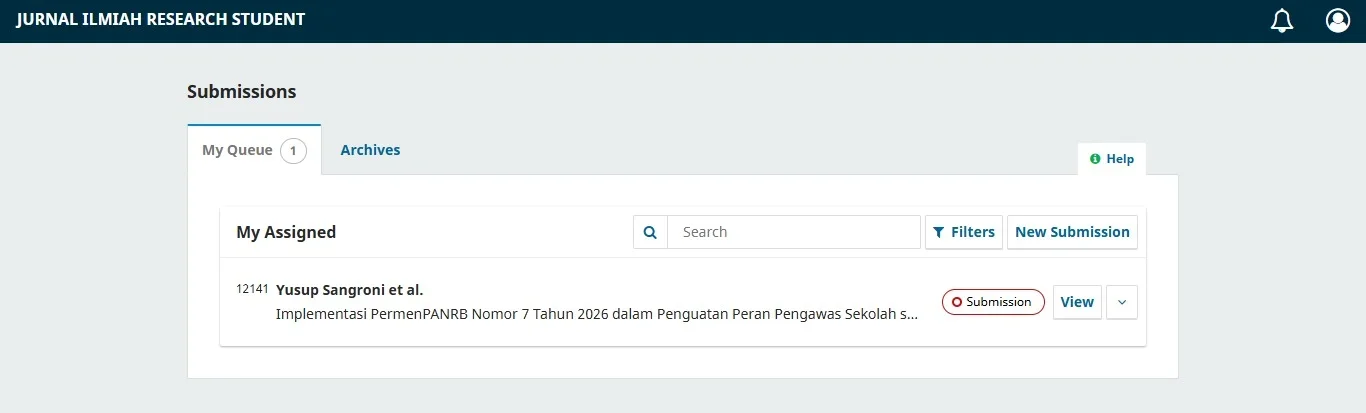 Research Student Journal